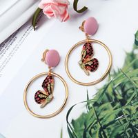 Temperament Colorful Butterfly Forest Earrings Nhqd143927 main image 5