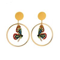 Temperament Colorful Butterfly Forest Earrings Nhqd143927 main image 7