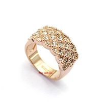 Fashion Luxury Full Rhinestone Alloy Ring Nhlj143933 main image 1