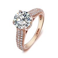 Sleek Minimalist Micro-inlaid Zircon Ring Nhlj143937 main image 1