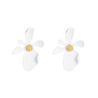Lovely Alloy Flowers Stud Earrings Nhln143516 sku image 1