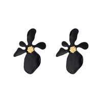 Lovely Alloy Flowers Stud Earrings Nhln143516 sku image 5