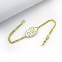 Vintage Chain Chain Simple And Delicate Hand Ring Nhlj143798 sku image 1