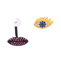 Fashion Rhinestone Eye Beads Drop Earrings Nhqd143841 sku image 2