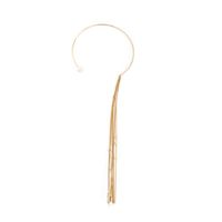 Womens Tassel Electroplated Copper Necklaces Nhqd143851 sku image 1