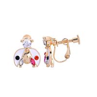 Stylish And Simple Ladybug Ear Clip Without Pierced Ears Nhqd143920 sku image 1