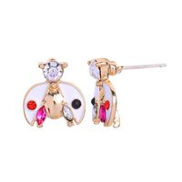 Stylish And Simple Ladybug Ear Clip Without Pierced Ears Nhqd143920 sku image 2
