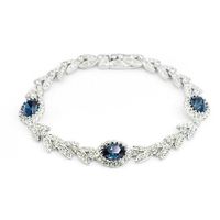Fashion Vintage Palace Wind Olive Branch Imitated Crystal Bracelet Nhlj143940 sku image 4