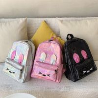 Cute Cartoon Embroidery Rabbit Laser Backpack Nhhx144053 main image 3