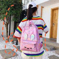 Cute Cartoon Embroidery Rabbit Laser Backpack Nhhx144053 main image 4