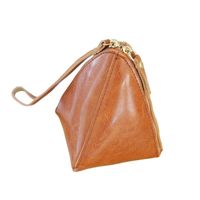 Pu Leather Tweezers Solid Color Stitching Purse Nhni144131 main image 6