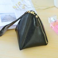 Pu Leather Tweezers Solid Color Stitching Purse Nhni144131 main image 8