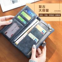 Korean Version Of The Hollow Lace Multi-function Large Capacity Long Wallet Nhni144149 main image 4