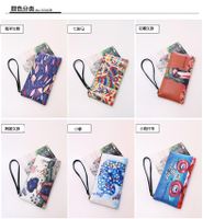 Koreanische Version Der Niedlichen Graffiti Pu Leder Handy Tasche Große Kapazität Reiß Verschluss Clutch Handtasche Lange Damen Brieftasche main image 5