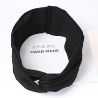 Simple Solid Color Knitted Cross Hair Band Nhou144216 main image 10