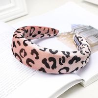 Hot Sale Schwamm Leoparden Muster Stirnband Kopf Knopf Ins Europäische Und Amerikanische Internet-prominente Mit Dem Gleichen Stil Kopfschmuck One-sale C560 main image 9