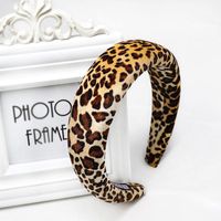 Fashion Sponge Leopard Headband Nhou144273 main image 10
