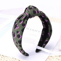 New Leopard Knotted Headband Nhou144319 main image 5