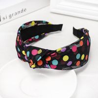 Fashion Color Wave Point Knotted Headband Nhou144343 main image 7