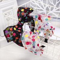 Color Wave Point Bow Knotted Headband Nhou144352 main image 4