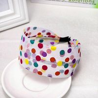 Color Wave Point Bow Knotted Headband Nhou144352 main image 5