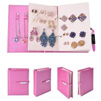 New Leather Book-shaped Jewelry Box Nhhw144385 main image 1