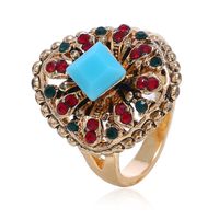 Stylish And Simple Temperament Rhinestone Ring Nhkq144642 main image 8