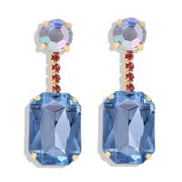 Womens Geometric Rhinestone Earrings Nhjq139121 main image 6