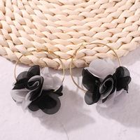 Fashion Simple Three-dimensional Flower Bud Earrings Nhmd139231 main image 5