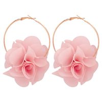 Fashion Simple Three-dimensional Flower Bud Earrings Nhmd139231 main image 6