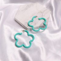 Flower Shaped Acrylic Earrings Nhjj139253 main image 4