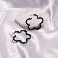 Flower Shaped Acrylic Earrings Nhjj139253 main image 5