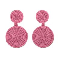 Womens Geometric Round Rice Beads Earrings Nhjq139266 main image 11