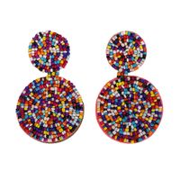 Womens Geometric Round Rice Beads Earrings Nhjq139266 main image 16