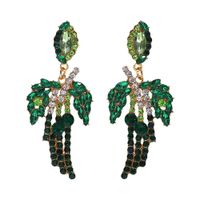 Fashion Rhinestone Gemstone Series Earrings Nhjq139298 main image 23