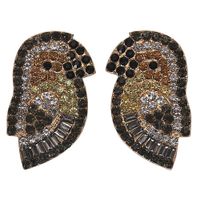 Fashion Rhinestone Gemstone Series Earrings Nhjq139298 main image 21