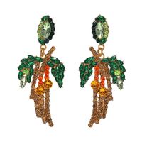 Fashion Rhinestone Gemstone Series Earrings Nhjq139298 main image 16