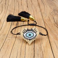 Womens Eyes Hand-woven Beads Bracelets &amp; Bangles Nhgw139258 sku image 2