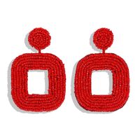 Womens Geometric Beads Earrings Nhjq139263 sku image 3