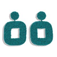 Aretes De Perlas Geométricas De Arroz Para Mujer Nhjq139263 sku image 4