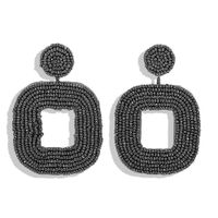 Aretes De Perlas Geométricas De Arroz Para Mujer Nhjq139263 sku image 8
