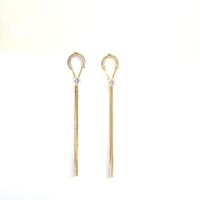 Womens Geometry Electroplating Alloy Earrings Nhll144852 main image 5