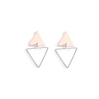Womens Triangle Plating Alloy Earrings Nhll144872 main image 6