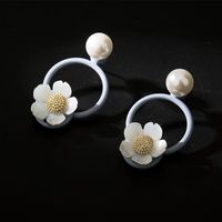 Temperament Simple Flower Beads Earrings Nhll144885 main image 1