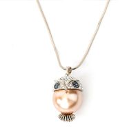 Temperament Cute Owl Sweater Chain Necklace Nhll145073 main image 6