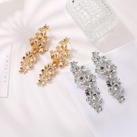 Fashion Flower Alloy Earrings Nhdp145128 main image 3