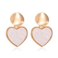 New Minimalist Geometric Heart Earrings Nhdp145144 main image 7