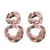 Européen Et Américain De Mode Boucles D'oreilles En Métal Haute Profil Rétro Irrégulière Motif Boucles D'oreilles Source Usine Accessoires D'une Seule Pièce Dropshipping main image 7