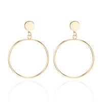 Fashion Simple Big Circle Alloy Earrings Nhpf145236 main image 7