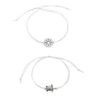 New Retro Rope Turtle Compass Bracelet Anklet Nhdp145300 main image 7